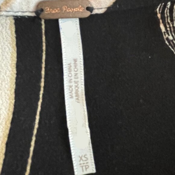 Anthropologie Free People Long Sleeve Floral Tunic Top - Picture 5 of 7